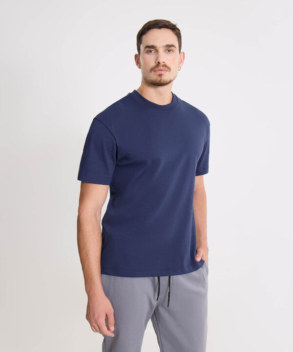 Camiseta Para Hombre AzulOscuro image number null