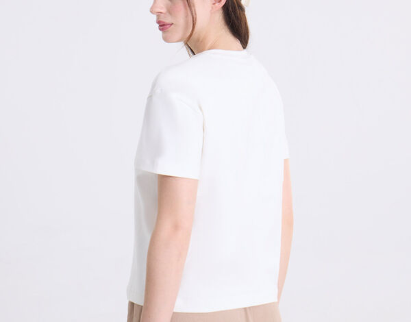 Camiseta Para Mujer Blanco