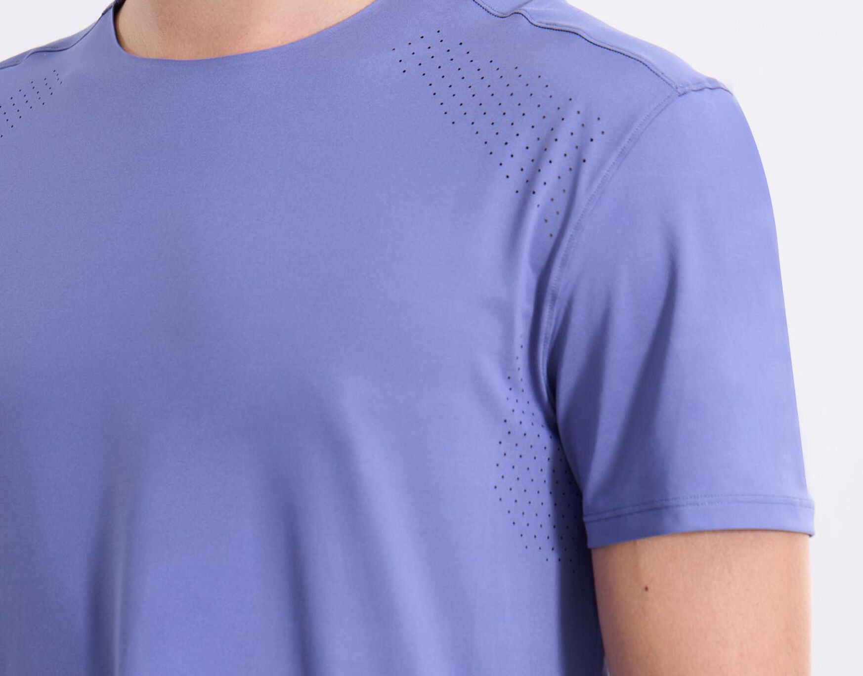 Camiseta Para Hombre AzulMedio