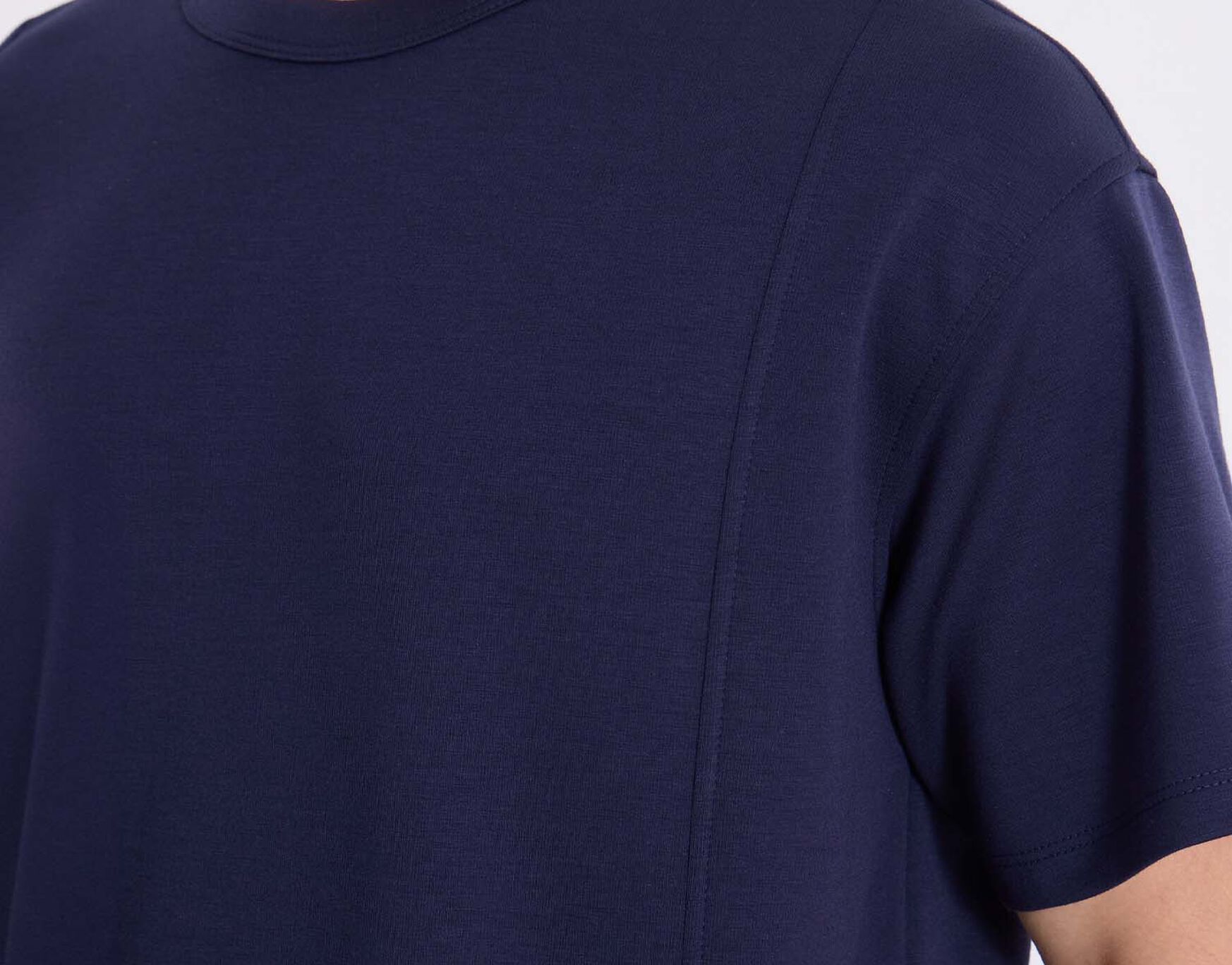 Camiseta Para Hombre AzulOscuro