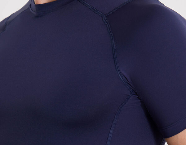 Camiseta Para Hombre AzulOscuro