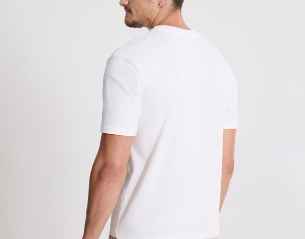Camiseta Para Hombre Blanco