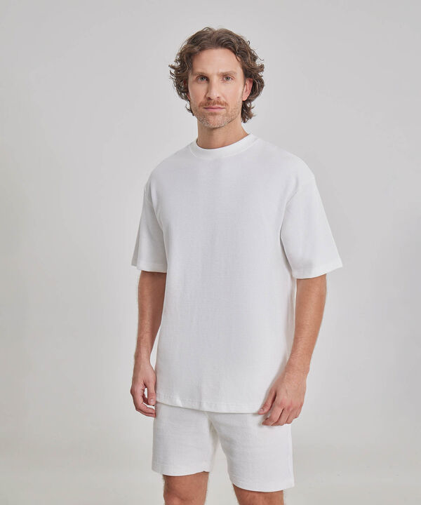 Camiseta Para Hombre Blanco image number null