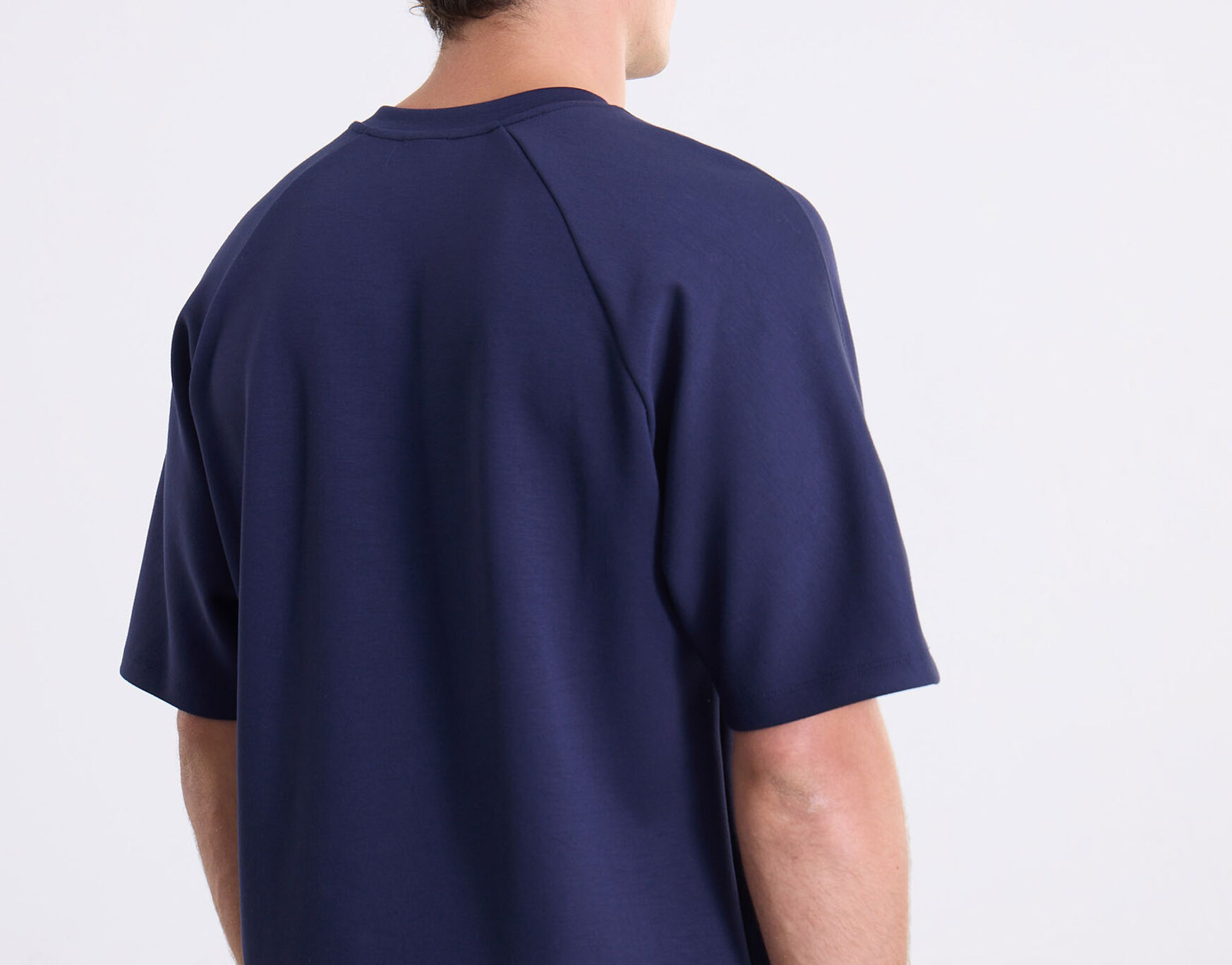 Camiseta Para Hombre AzulOscuro