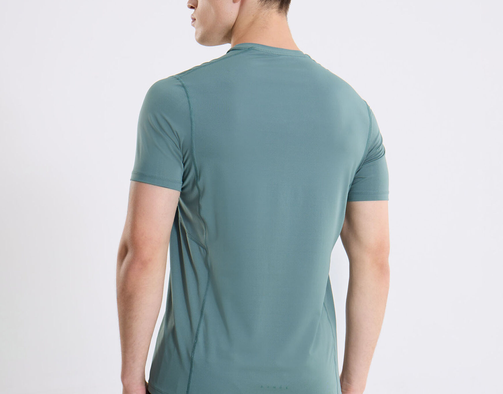 Camiseta Para Hombre Verde