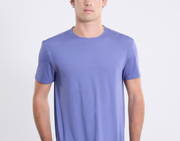 Camiseta Para Hombre AzulMedio