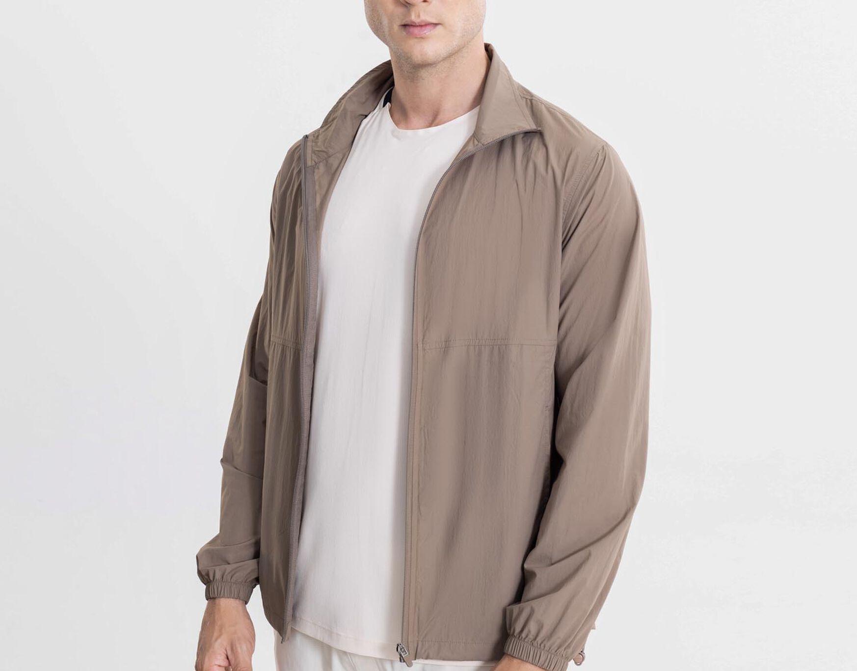 Chaqueta Para Hombre CafeClaro