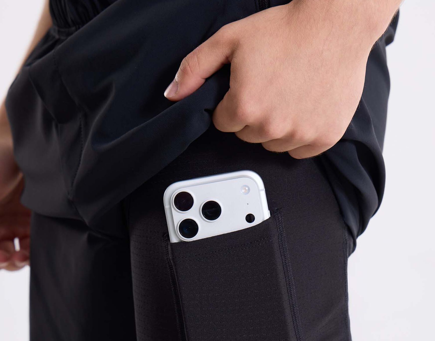 Bermuda Para Hombre Negro