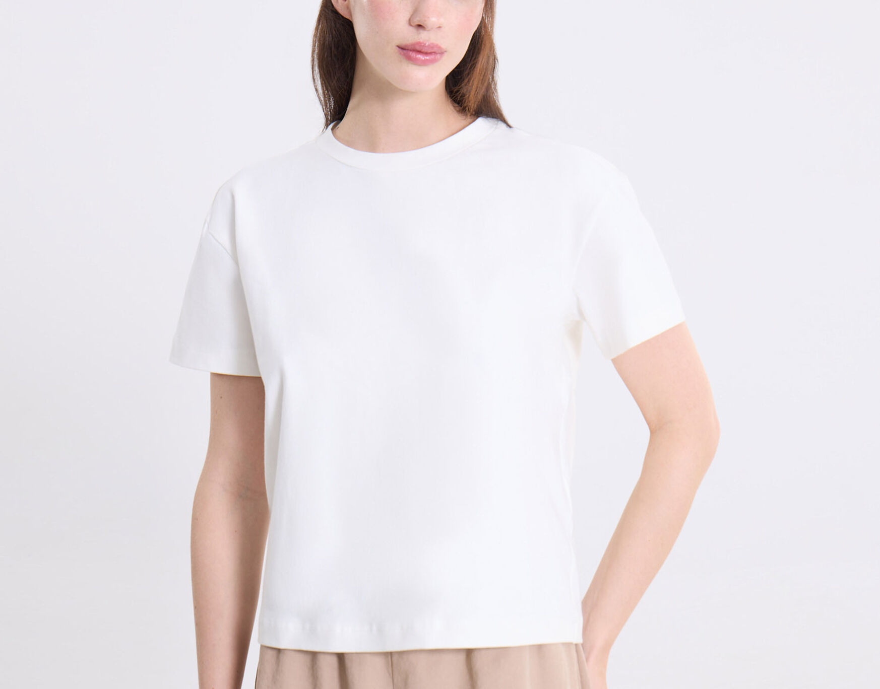 Camiseta Para Mujer Blanco