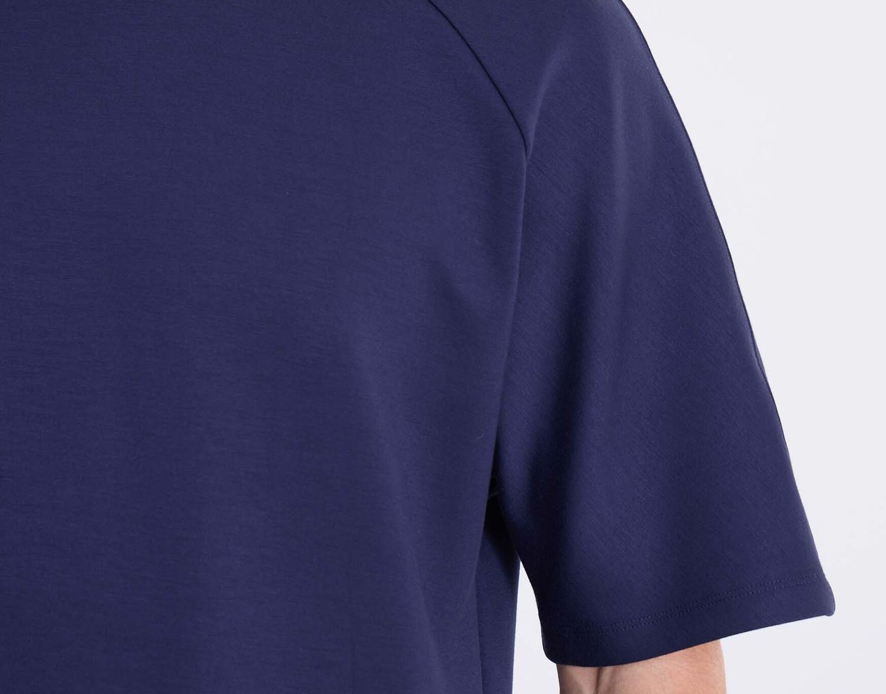 Camiseta Para Hombre AzulOscuro