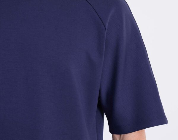 Camiseta Para Hombre AzulOscuro