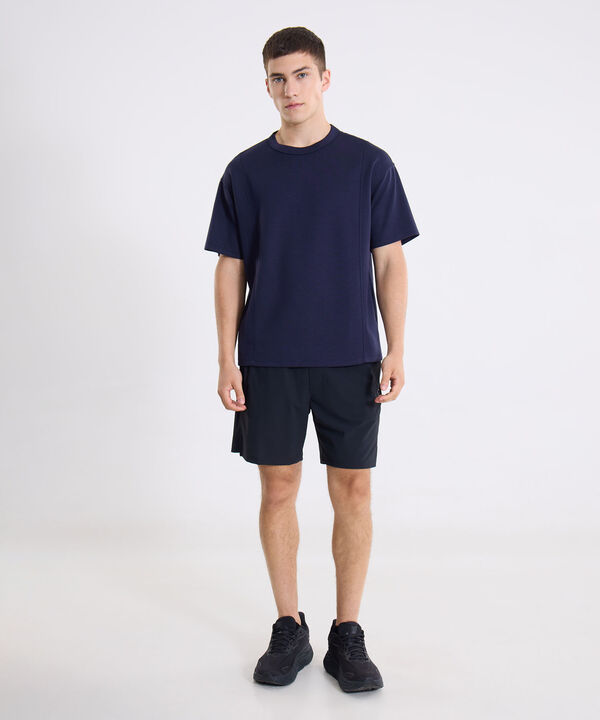 Camiseta Para Hombre AzulOscuro image number null