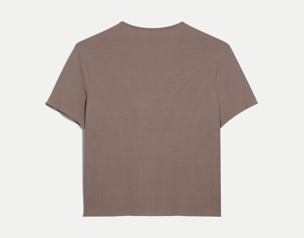 Camiseta Para Mujer Cafe