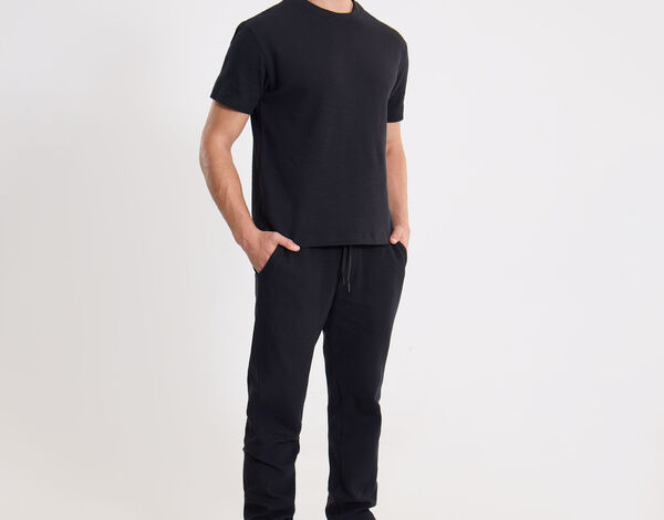 Camiseta Para Hombre Negro