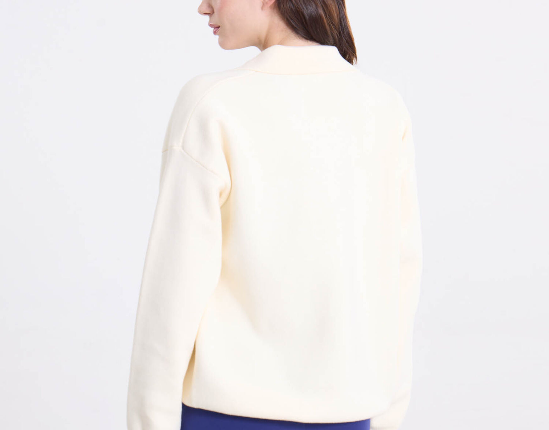 Saco Para Mujer Crema